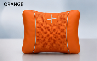 Polestar Car Neck Pillow and Lumbar Support Cushion Set