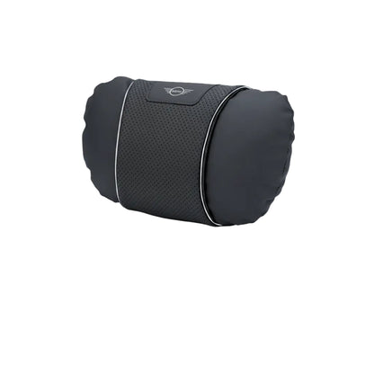 MINI Cooper Neck Pillow & Lumbar Support Cushion - Black / Headrest