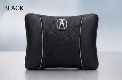 Acura Car Neck Pillow & Lumbar Support Cushion - Lumbar Black