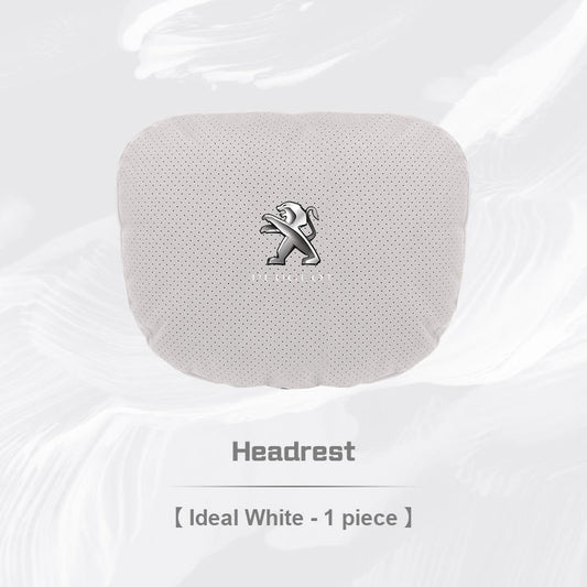 Peugeot Neck Pillow and Lumbar Support Cushion Set