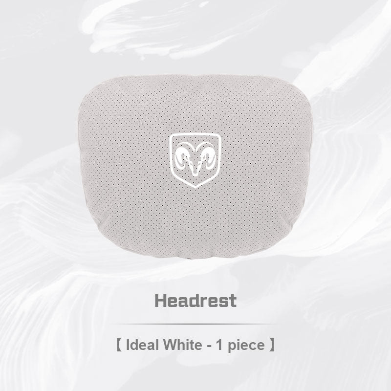 Dodge Neck Pillow and Lumbar Support Cushion Set