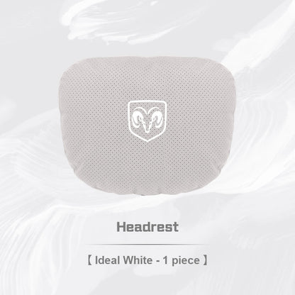 Dodge Neck Pillow and Lumbar Support Cushion Set