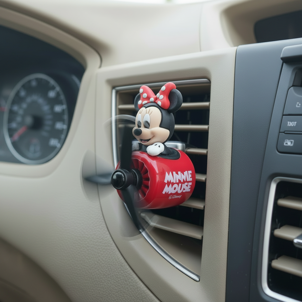 Mickey Mouse & Minnie Mouse Car Air Freshener