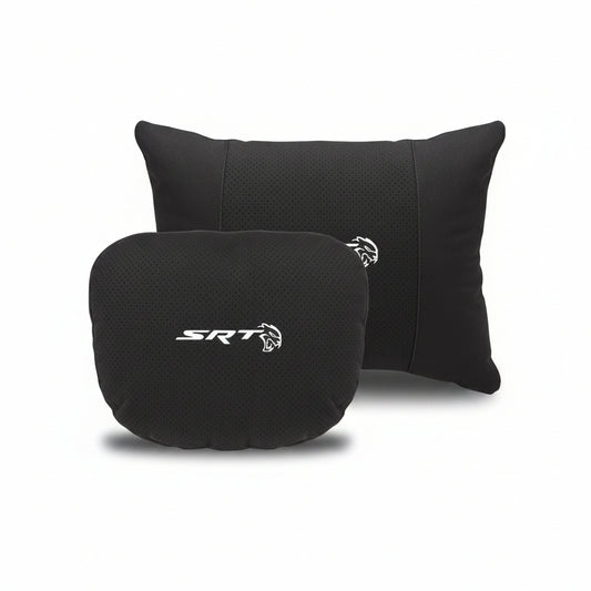 STR Neck Pillow and Lumbar Support Cushion Set