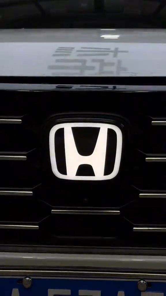 Honda LED Light Emblem Badge – Illuminated Front Rear Trunk Logo