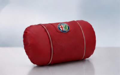Alfa Romeo Car Neck Pillow & Lumbar Support Cushion - Headrest Red