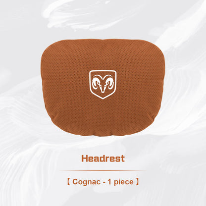 Dodge Neck Pillow and Lumbar Support Cushion Set