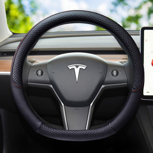 Tesla Model 3 Leder Lenkradbezug