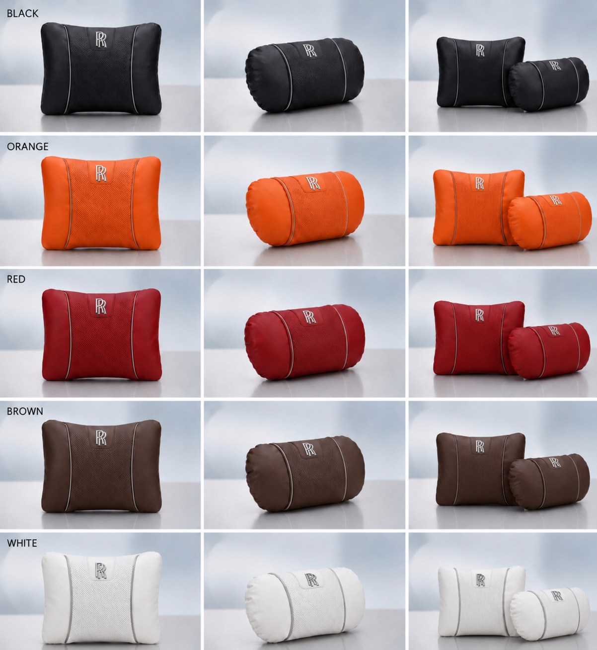 Rolls-Royce Car Neck Pillow & Lumbar Support Cushion