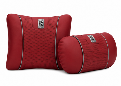 Rolls-Royce Car Neck Pillow & Lumbar Support Cushion