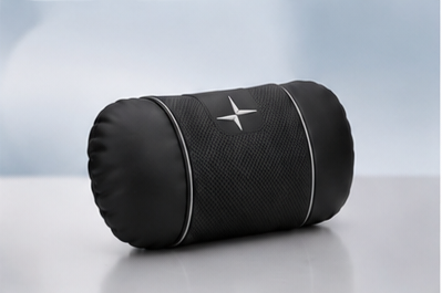 Polestar Car Neck Pillow and Lumbar Support Cushion Set