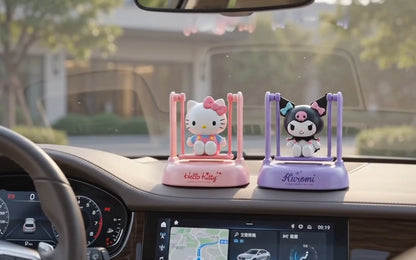 Hello Kitty & Kuromi Solar Car Air Freshener