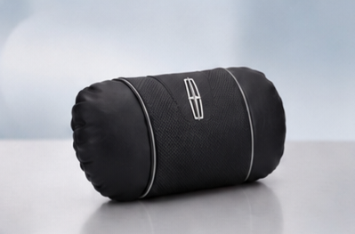 Lincoln Car Neck Pillow & Lumbar Support Cushion - Headrest Black
