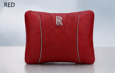 Rolls-Royce Car Neck Pillow & Lumbar Support Cushion - Lumbar Red