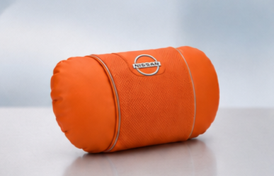 Nissan Car Neck Pillow & Lumbar Support Cushion Set