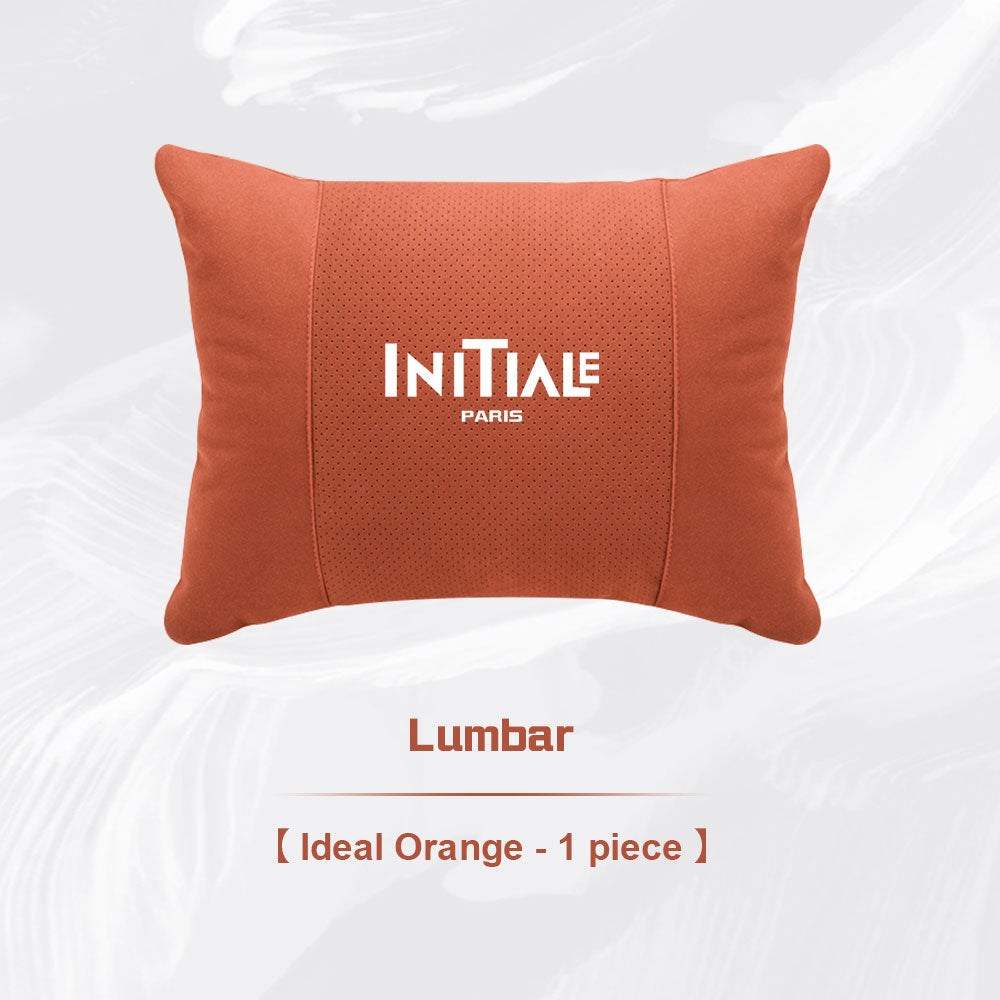 Initiale Paris Car Neck Pillow and Lumbar Support Cushion Set