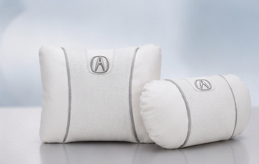 Acura Car Neck Pillow & Lumbar Support Cushion