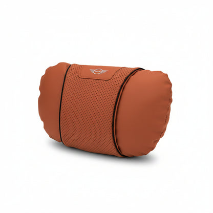 MINI Cooper Neck Pillow & Lumbar Support Cushion - Orange / Headrest