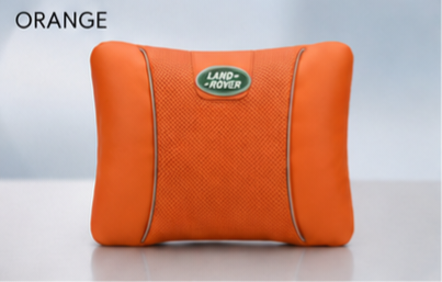 Almohada cervical y soporte lumbar de cuero para Land Rover 