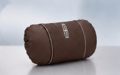 Lincoln Car Neck Pillow & Lumbar Support Cushion - Headrest Brown