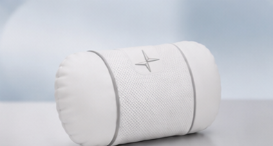 Polestar Car Neck Pillow and Lumbar Support Cushion Set