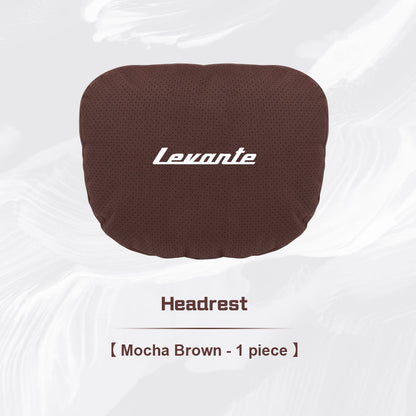 Levante Car Neck Pillow and Lumbar Support Cushion Set