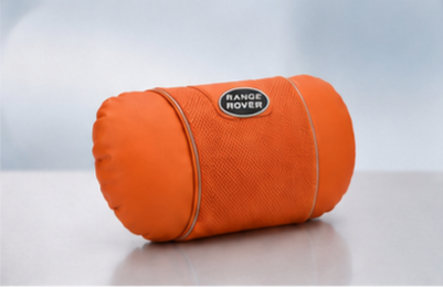 Range Rover Car Neck Pillow & Lumbar Support Cushion - Headrest Orange