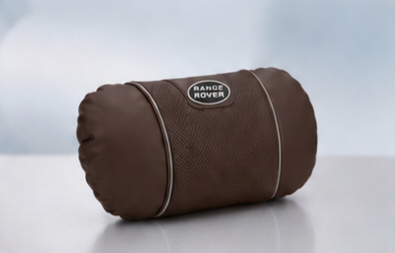 Range Rover Car Neck Pillow & Lumbar Support Cushion - Headrest Brown