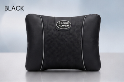 Range Rover Car Neck Pillow & Lumbar Support Cushion - Lumbar Black