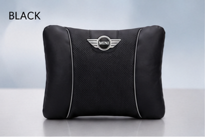 MINI Cooper Car Neck Pillow & Lumbar Support Cushion - Lumbar Black
