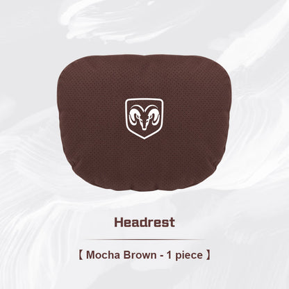 Dodge Neck Pillow and Lumbar Support Cushion Set