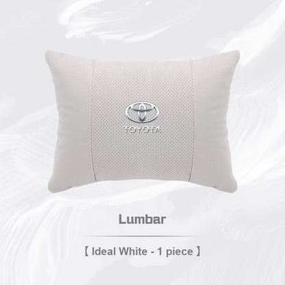 Toyota Neck Pillow and Lumbar Support Cushion Set