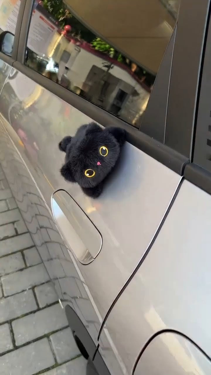 Magnetic Car Animal Plush Toys