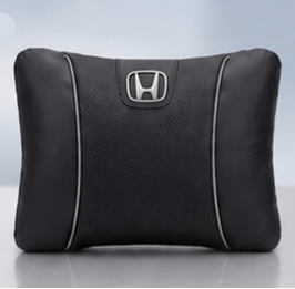 Honda Car Neck Pillow & Lumbar Support Cushion - Lumbar Black