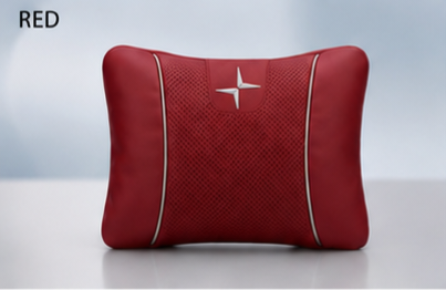 Polestar Car Neck Pillow and Lumbar Support Cushion Set