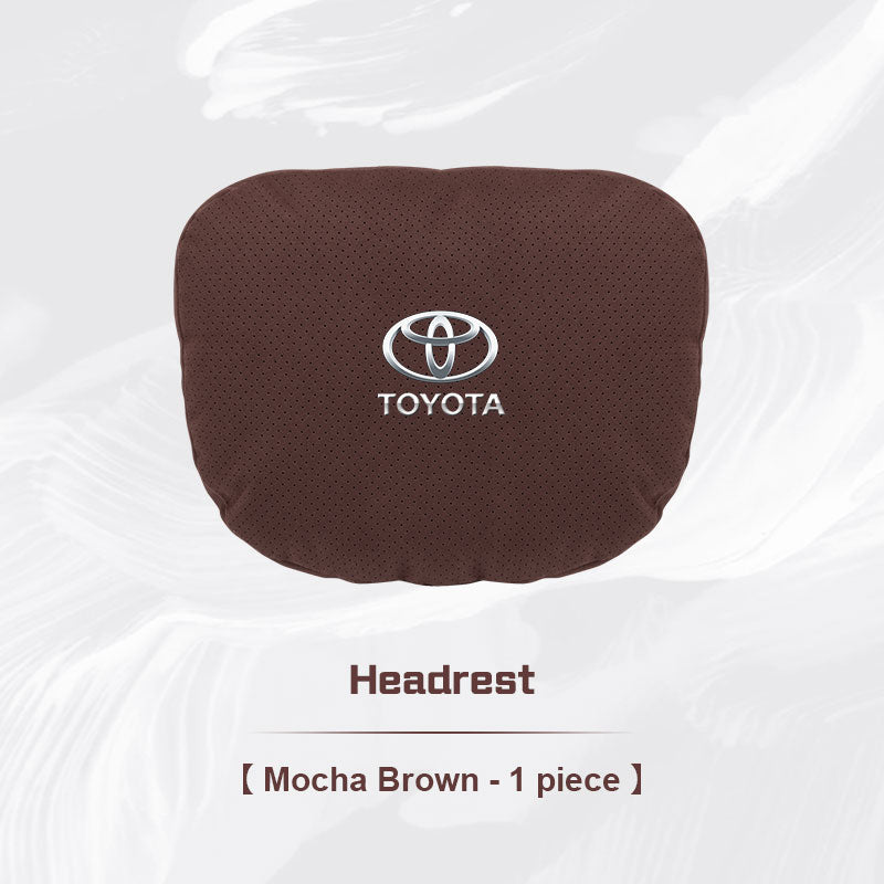 Toyota Neck Pillow and Lumbar Support Cushion Set