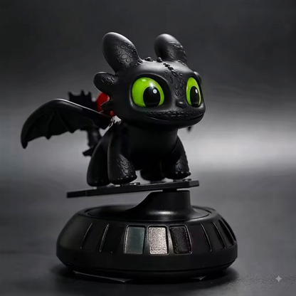 Light Up Night & Light Fury Keychain – Pearlescent Variants