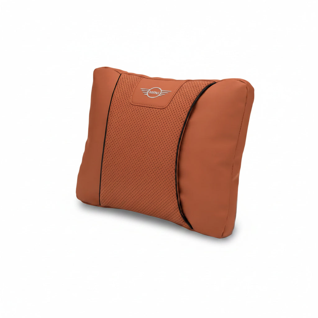 MINI Cooper Neck Pillow & Lumbar Support Cushion - Orange / Lumbar Cushion