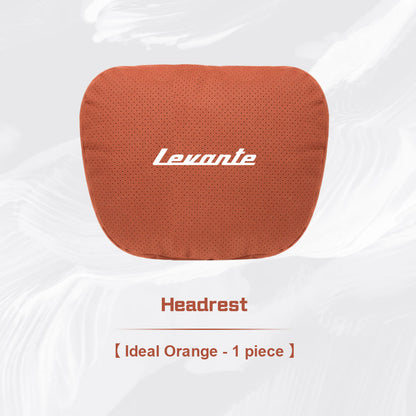 Levante Car Neck Pillow and Lumbar Support Cushion Set