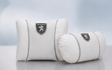 Peugeot Car Neck Pillow & Lumbar Support Cushion