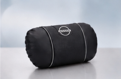 Nissan Car Neck Pillow & Lumbar Support Cushion Set